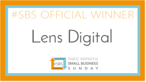 Small Business Sunday - `SBS Winners Badge