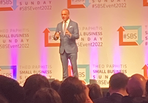 Theo Paphitis opening SBSEvent2022
