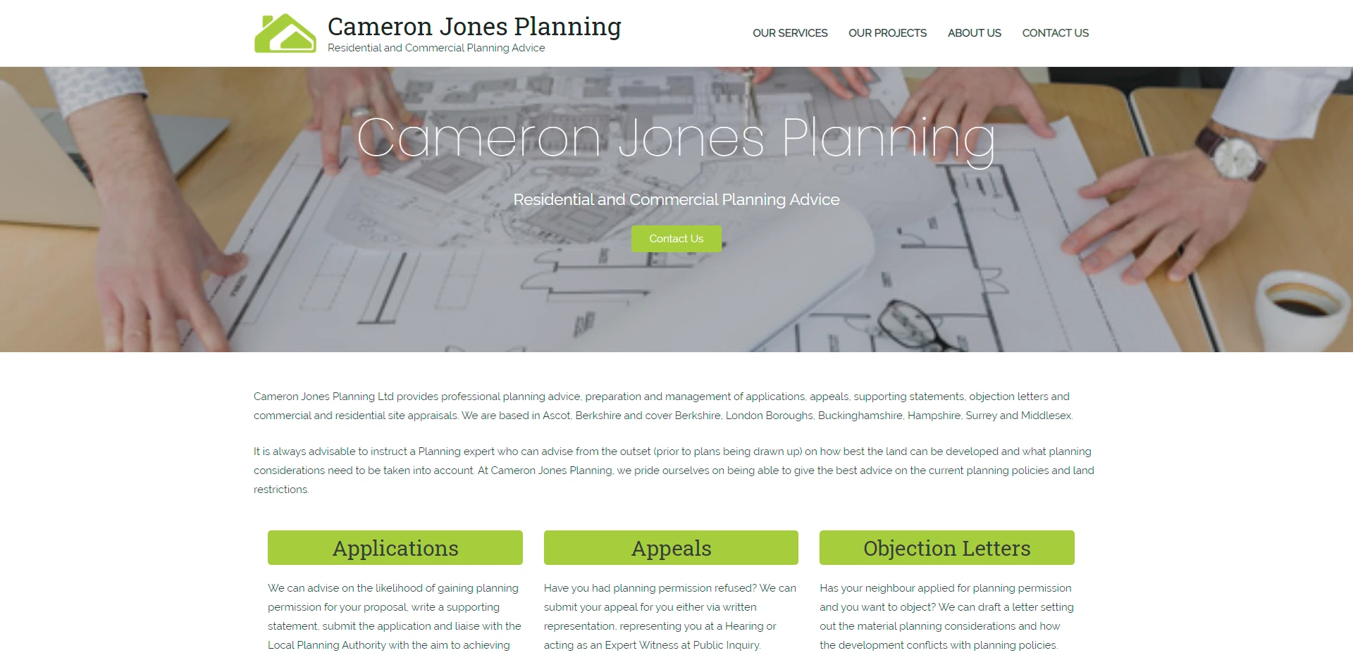 Cameron Jones Planning