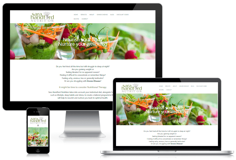 Sara Handford Nutrition - Screenshot