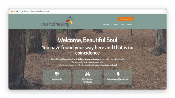 Screenshot - The Art of Healing-mockup