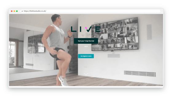 Screenshot - The LIVE Studio-mockup