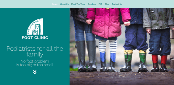 Christchurch Foot Clinic - Podiatrists for all the family - Homepage