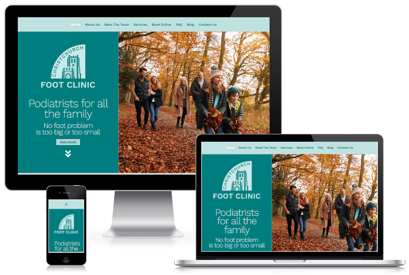 Christchurch Foot Clinic - Screenshot