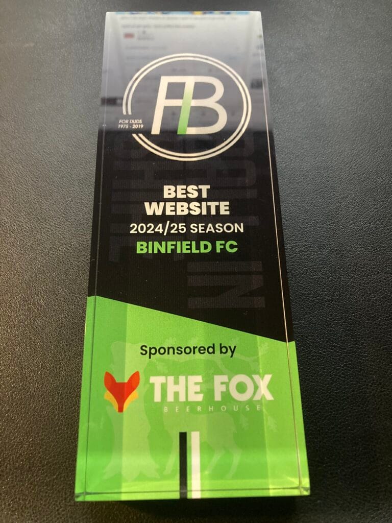 Winner - Football In Berkshire Awards