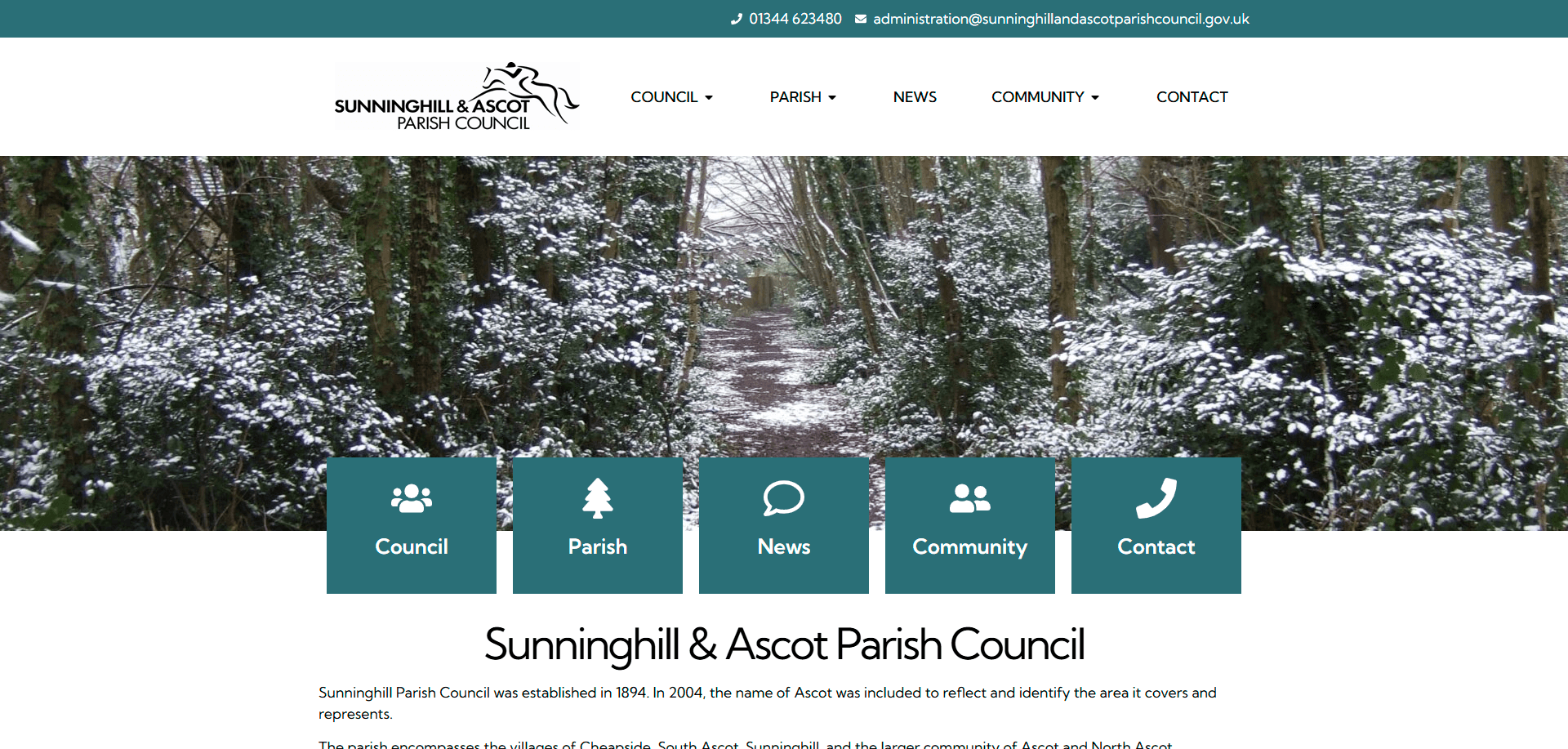 Sunninghill and Ascot Parish Council - sunninghillandascotparishcouncil.gov.uk